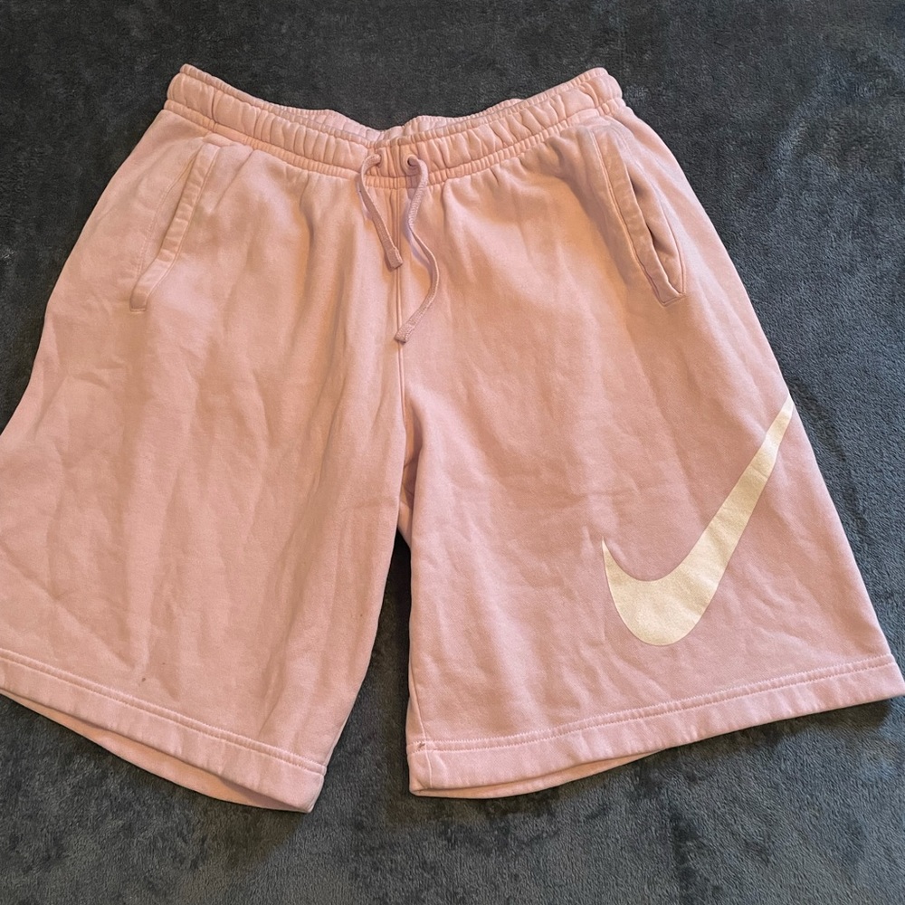 Pink Nike shorts medium